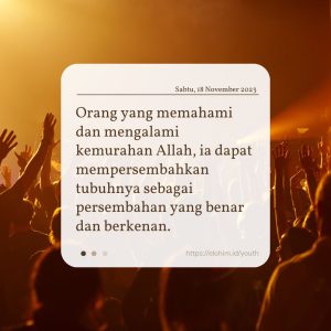 Persembahan Yang Benar Elohim Ministry