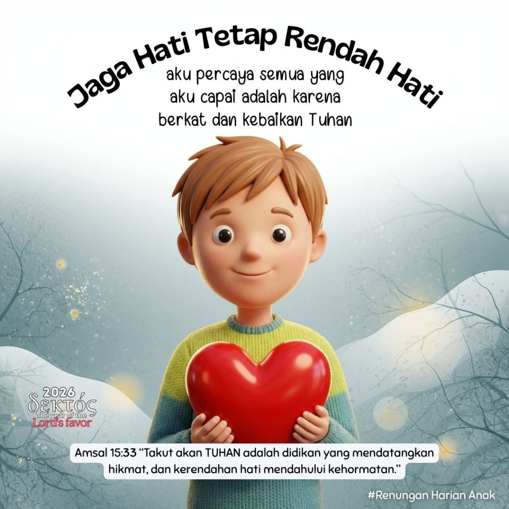 Jaga Hati Tetap Rendah Hati - Elohim Ministry