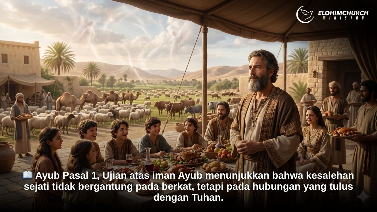 Bacaan Alkitab Ayub 1–2: Iman yang Tetap Teguh dalam Penderitaan ...